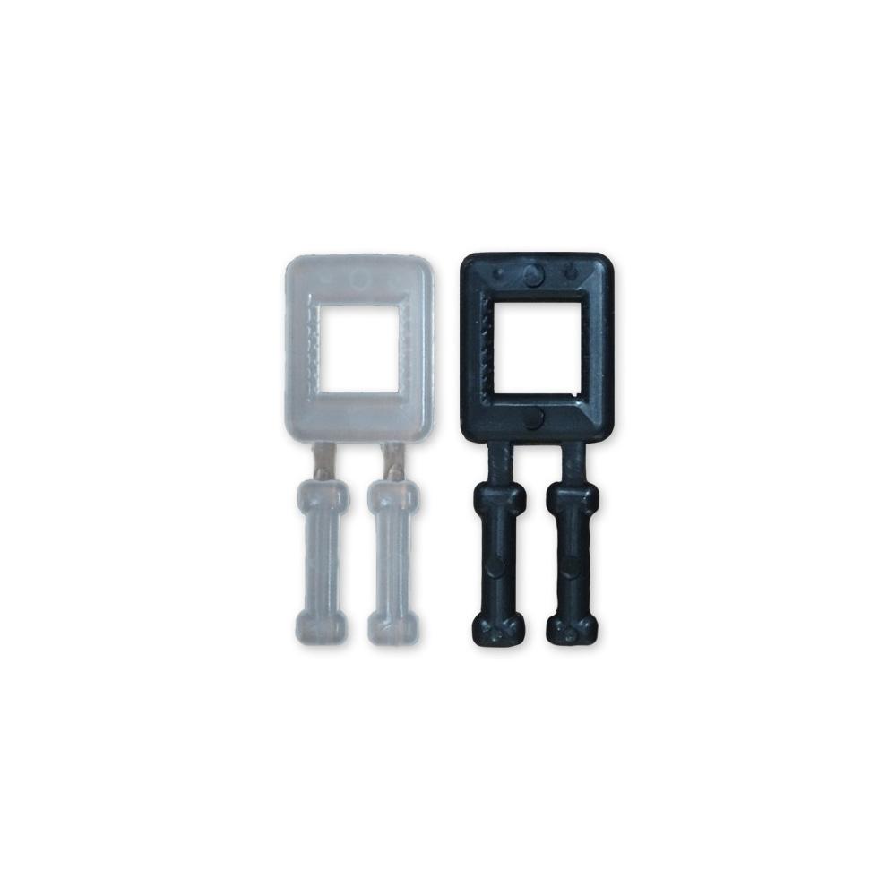 Siyah Plastik Bukle Toka 12 mm (1000 Adet)
